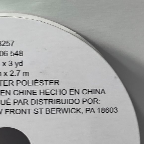 Green Rat Tail Cord Trim Ribbon 12 Rolls Offray Crafts Scrapbook Gift Wrap 1/8" - Picture 15 of 16